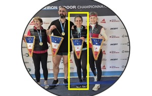 Nouveau record du Monde à l'Aviron Indoor établi par Armelle Hosquet en catégorie FPL 55-59 sur 2000m